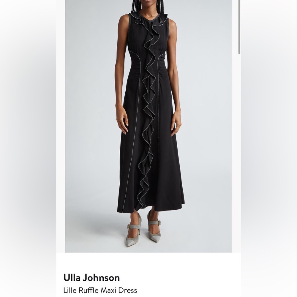 Ulla Johnson Lille Ruffle Maxi dress 6